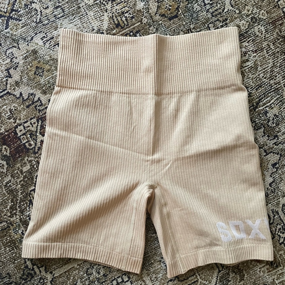 Sarah’s Day Tan Bike Shorts